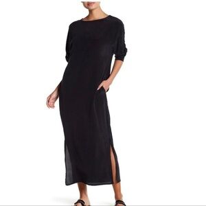 Mikoh Black Long Sleeve Maxi Dress